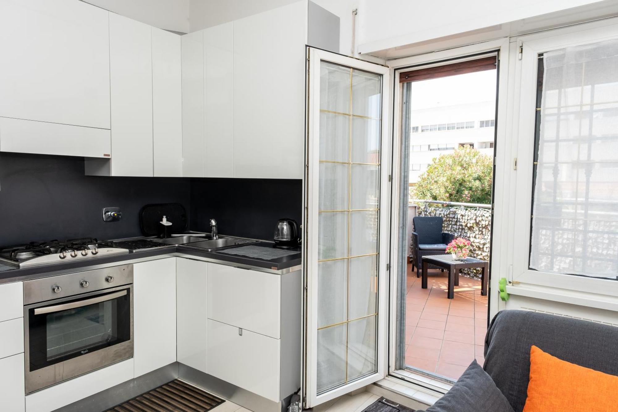 Fiumicino Business&Vacation Apt Wifi Bagian luar foto