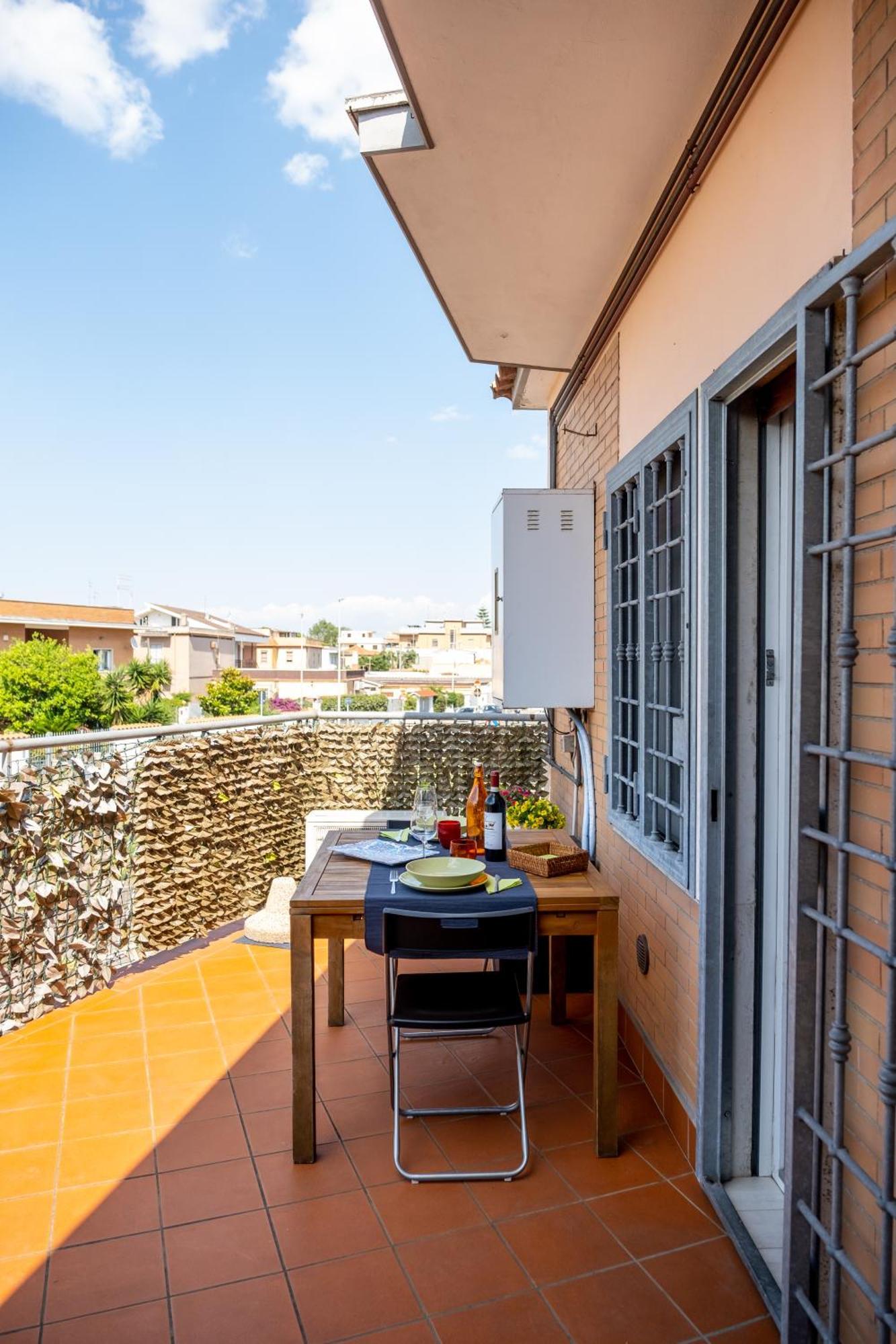 Fiumicino Business&Vacation Apt Wifi Bagian luar foto