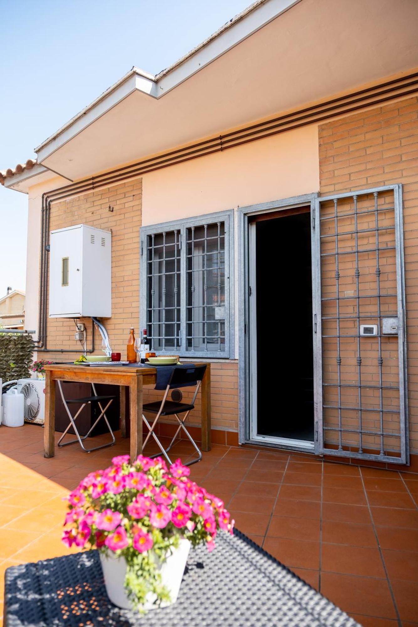 Fiumicino Business&Vacation Apt Wifi Bagian luar foto