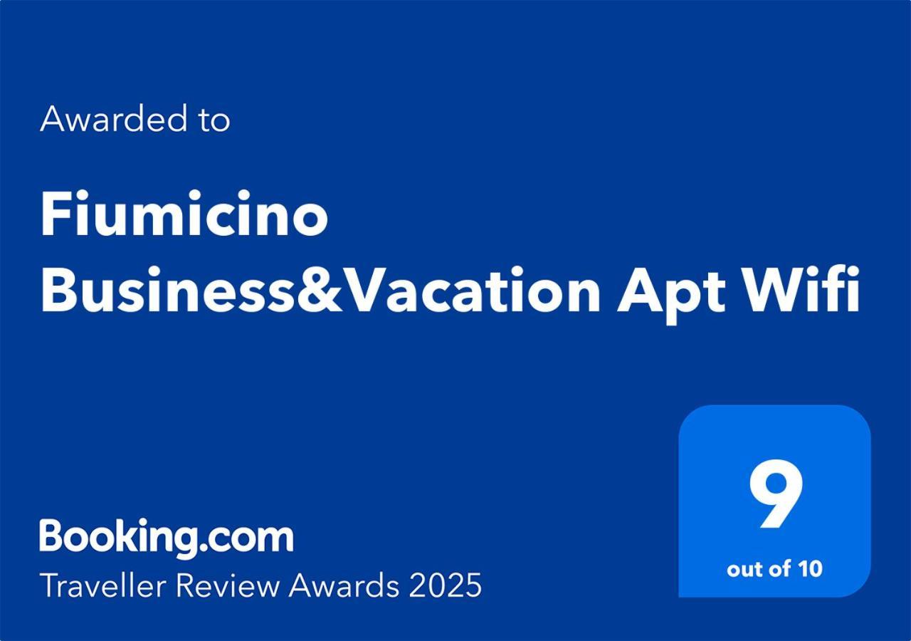 Fiumicino Business&Vacation Apt Wifi Bagian luar foto